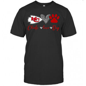 Chieds Peace Love Dog T-Shirt